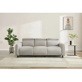 OTTO home SKAANE Polyester 3-Sitzer Grau
