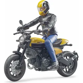 Bruder 63053 - Scrambler Ducati Full Throttle mehrfarbig 1:16