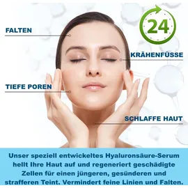 P-Beauty Cosmetic Accessories Gesichtsserum mit Hyaluronsäure 60 ml