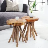 Riess-Ambiente Beistelltisch Ø 30 x 45 cm Natur