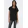 Only Spitzenshirt Schwarz XL