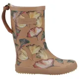 Bisgaard Unisex Kinder Fashion Rain Boot, Camel Flowers, 31 EU