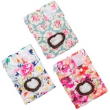 CuteBone 3er-Pack Waschbare Hundewindeln für Damen, Wasserdichte Welpenhosen, Valentinstag, Rosenkollektion für Hündchen in der Hitzeperiode D14L-DE