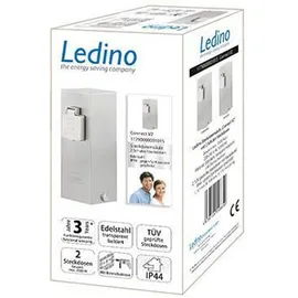 LEDINO Steckdosenleiste 2er 2 St. Weiß