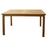 LINDER EXCLUSIV Gartentisch 100 x 70 x 75 cm Teak