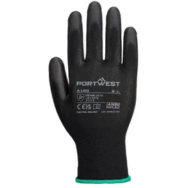 PORTWEST PU-Montagehandschuh Schwarz Xxxl
