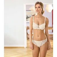 NINA VON C. Balconnet Dirndl BH in champagner - 80B