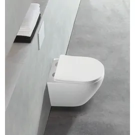 GD Raumspar-wand-wc Spülrandlos inkl. SoftClose Sitz Whr-6051