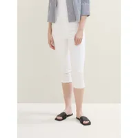 Tom Tailor Caprijeans KATE mit Bio-Baumwolle weiß 27