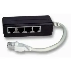 EFB K5269.015 ISDN 8-fach Adapter, RJ45 Stecker / 8 x RJ45 Buchse, terminiert K5269015