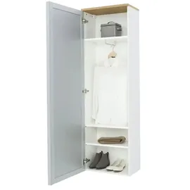 Möbel Kraft Hängeschrank ¦ weiß ¦ Maße (cm): B: 54 H: 170 T: 31.0