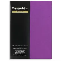 Traumschloss Spannbettlaken Premium Jersey 90 x 200 - 120 x 220 cm lila