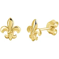 Firetti Paar Ohrstecker »Schmuck Geschenk Gold 333 Ohrschmuck Fleur de Lys«,