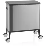 HJH Office Clean Mobile 48 l Silber