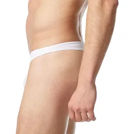 Bruno Banani Herren String Check Line 2.0 STRING«, Weiß