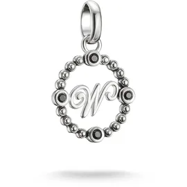 Thomas Sabo W Charm Anhänger schwarz CC1317-643-11