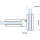 Colcom 8010BTJC Duschtür Scharnier 180 Grad Glas-Glas Hydraulik Aluminium silberfärbig