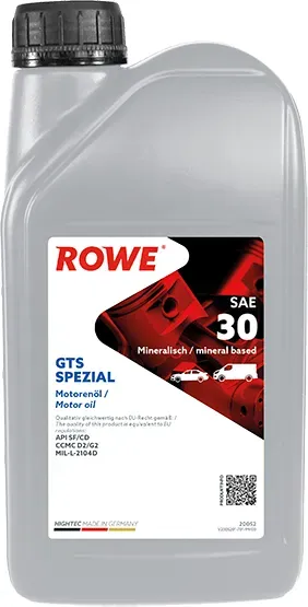 ROWE HIGHTEC GTS SPEZIAL SAE 30 Motorenöl 1 Liter