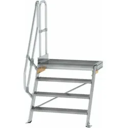 MUNK Aluminium-Treppe Plattform 60° 4 Stufen