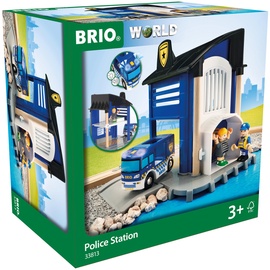 BRIO Polizeistation mit Einsatzfahrzeug (33813)