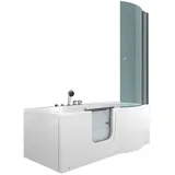 AcquaVapore Seniorendusche und Wanne mit Whirlpool S12D-EH-AIR-L Dusche 170x85