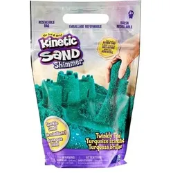 SPIN MASTER 24669 Kinetic Sand Schimmersand Petrol, 907 g