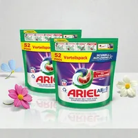 Ariel Waschmittel Pods All-in-1 Color+ Flüssigwaschmittel 104 Waschladungen