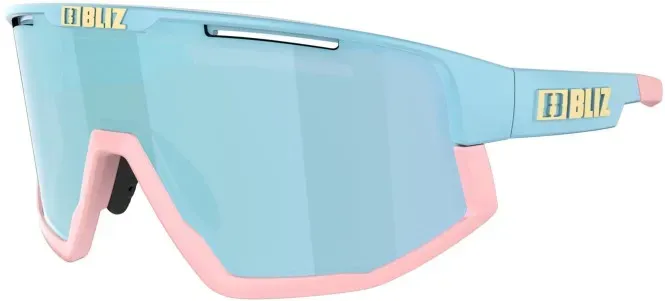 BLIZ FUSION Sonnenbrille 2025 pastel blue/smoke ice blue multi