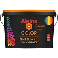 Alpina Color Innenfarbe Wandfarbe RAL 1032 Ginstergelb matt 10 L