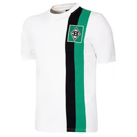 Copa Borussia Mönchengladbach Retro Fußballtrikot 1972/73 weiß Herren Gr. S