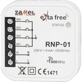 Zamel Vierkanaliger Smart Home Funksender RNP-01
