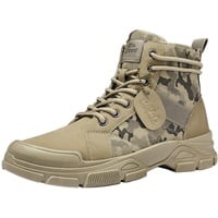 Herren Militärstiefel Camouflage Desert Army Tactical Boots Sneakers Arbeitsstiefel Schuhe - 43.5 EU