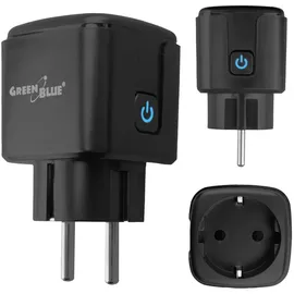 GreenBlue Smart-Home-Steckdose 1 St. Schwarz