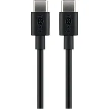 goobay USB-C 1 m Schwarz