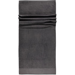 Rhomtuft Handtücher Comtesse zinn - 02 Saunatuch 80x200 cm Grau 