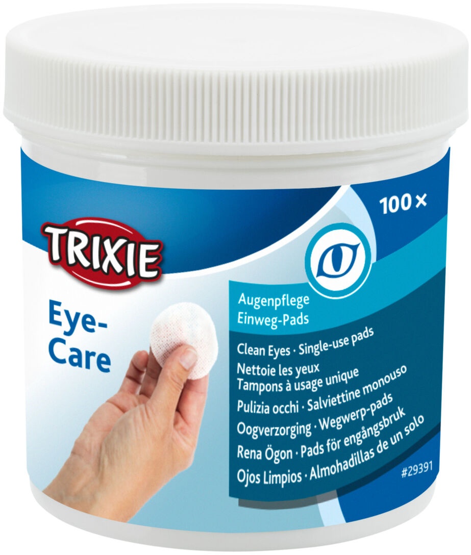TRIXIE Eye Care Hygienetücher für saubere Augen 100 Stück