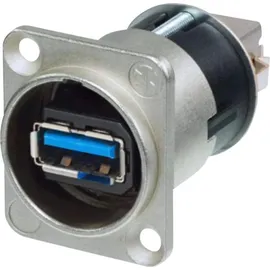 Neutrik Reversible USB-Durchführung 3.0 Buchse, Einbau Durchführung NAUSB3-B Neutrik Inhalt: 1 St.