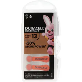 Duracell Hörgerätebatterie DA 13 290 mAh 1 St.