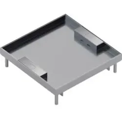 Hager EKQ160LE25 Edelstahlkassette Q16 LE Belags T=25mm