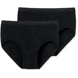 Slip »"Original Classics"«, (2er Pack), mit Eingriff, Gr. 9, 000-schwarz, , 42994628-9