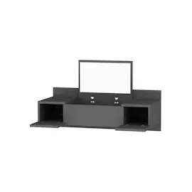 Asir Skye Decor, Zakkum- 33x100 cm Anthrazit, - Anthrazit