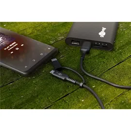 goobay USB-A auf Micro USB 1,0 m Schwarz