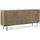BIZZOTTO Sideboard Darsey aus Mangoholz, modern, natur, 184 cm breit, Metallgestell in Schwarz