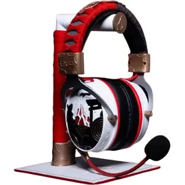 LEXIP Assassins Creed Shadows - Mentor Gaming Headset Gold/Rot/Schwarz/Weiß PS5