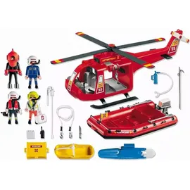 Playmobil SOS-Helikopter mit Rettungsboot 4428