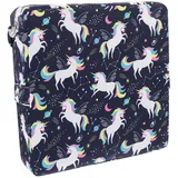 CONGARTENO Kinderhochstuhl Sitzerhöhung Einhorn motiv Hochdichter Komfortables Sitzkissen für Robust Abriebfest Einsetzbar