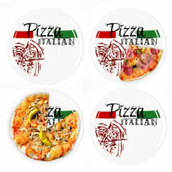 4er Set Pizzateller Pizza Italian 30,5cm