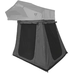 VICKYWOOD Vorzelt Niedrig BIG WILLOW 140  ECO 180 cm grau