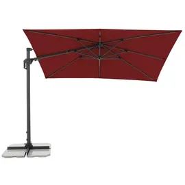 Doppler Active Pendelschirm 310 x 210 cm Bordeaux