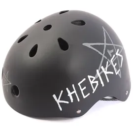 KHE BMX Helm PRO schwarz matt Größe L 58-61cm